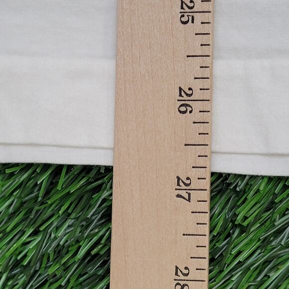 Vintage 90s Alaska Bald Eagle Shirt Large 23x27 White Artwork - Picture 8 of 14